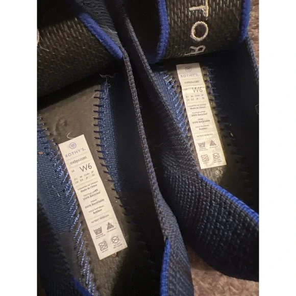 Rothy’s Deep Teal Python Points size 6 - Picture 3 of 5